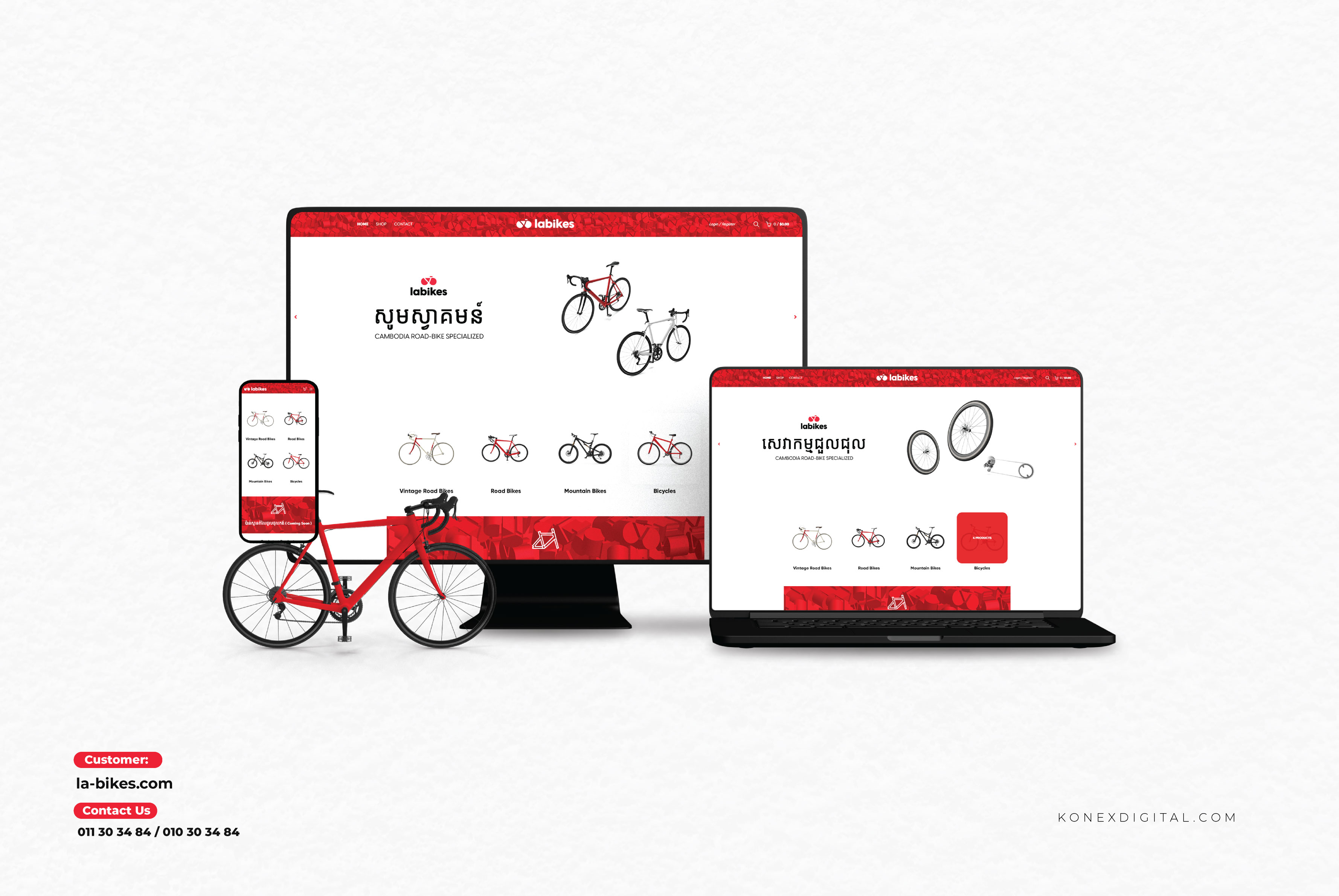 La-Bikes Website Dev